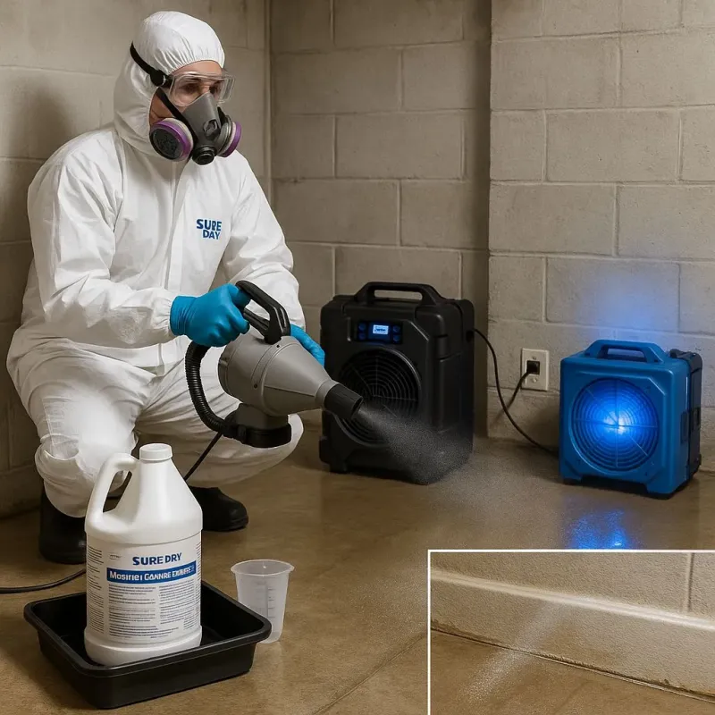 Sanitization and Odor Removal process in Centerville, TN