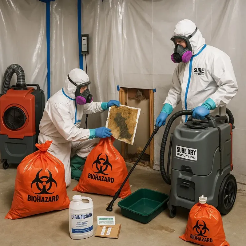 Contaminated Water Handling Protocols process in Centerville, TN