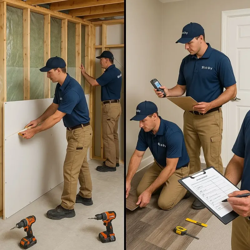 Repairs and Reconstruction process in Centerville, TN